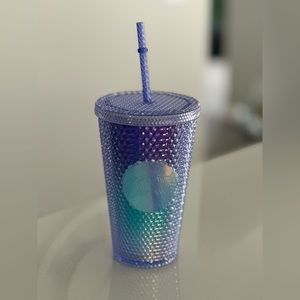 NWT Starbucks Studded Lilac Periwinkle Grande Tumbler